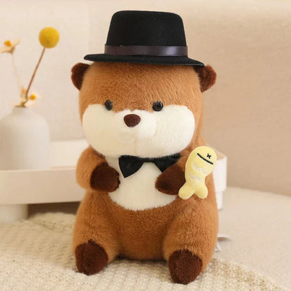 Cute Otter Family Figurine