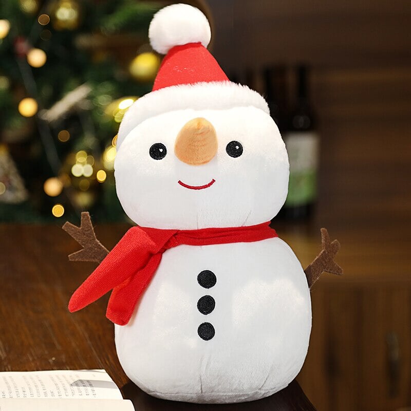 Cute Christmas Reindeer Snowman Soft Toys