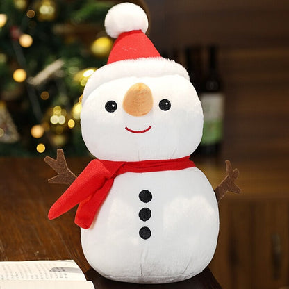 Cute Christmas Reindeer Snowman Soft Toys