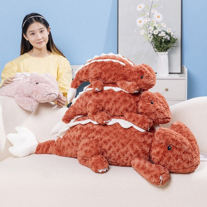 Soft Adorable Pink Lizard Stuffed Animals - Halri