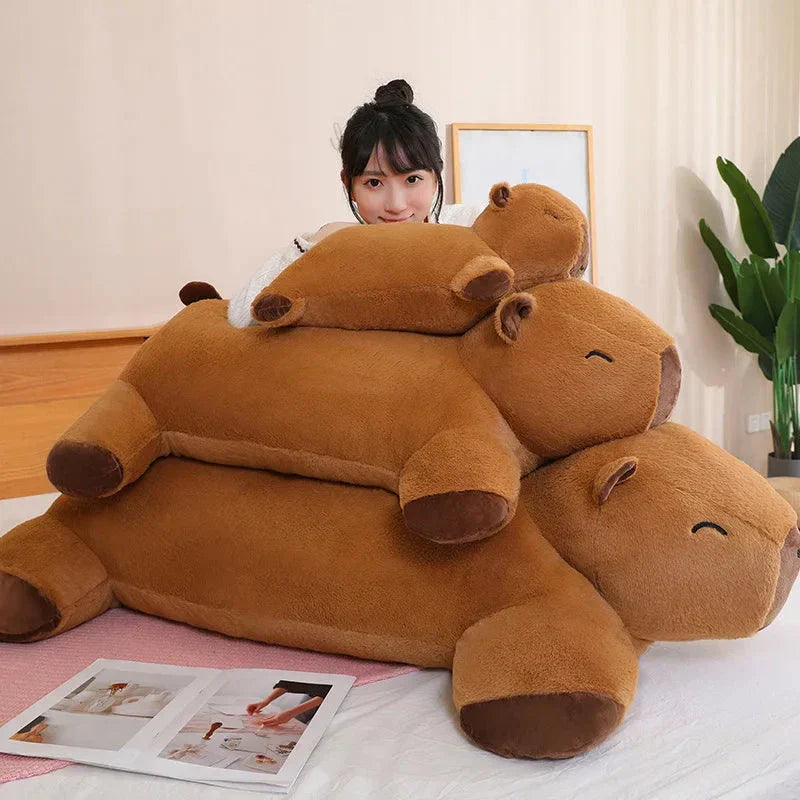 Big Cuddly Capybara Soft Plush Toy