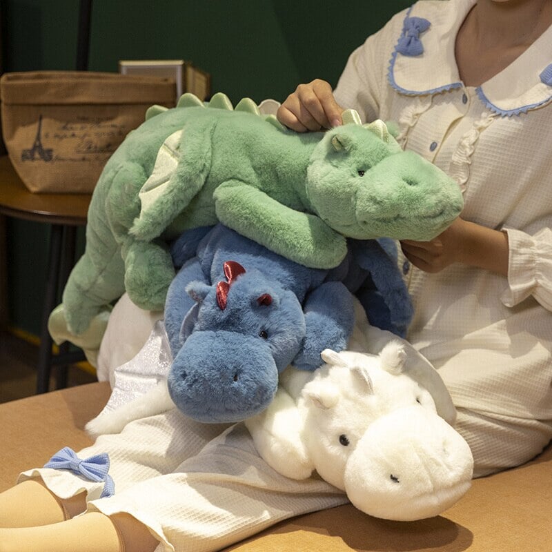 Big Cuddly Dragon Stuffed Animal Plush - Halri
