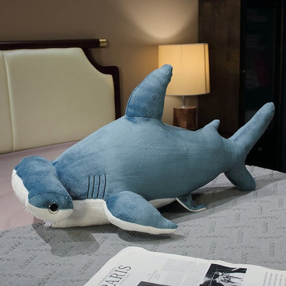 Large Ocean Shark Hammerhead Figurine Collection