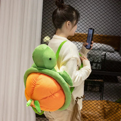 Fun Turtle Soft School Backpack