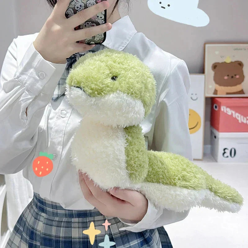 Plush Green Snake Stuffed Animal - Halri