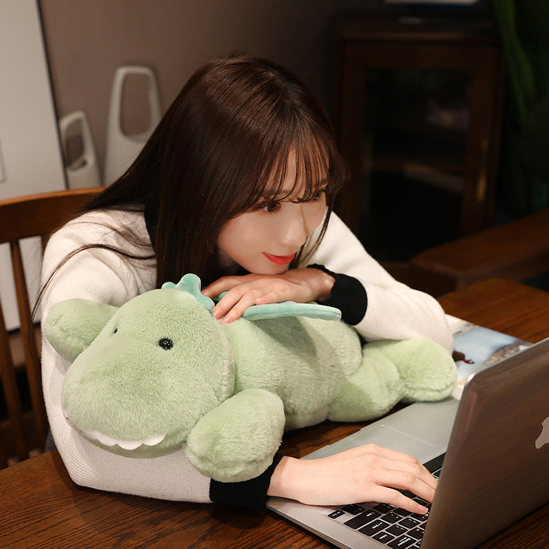 Fun Green Dinosaur Stuffed Animal Toy - Halri