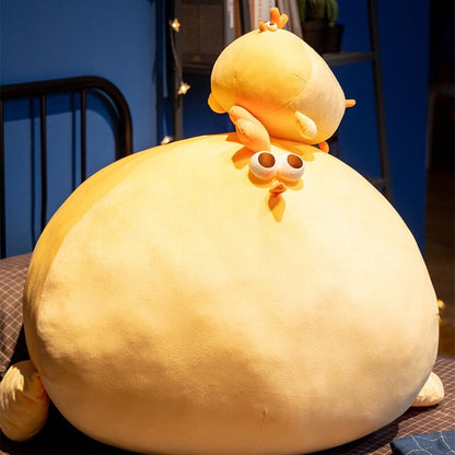 Cute Big Yellow Plush Chicken Toy - Halri
