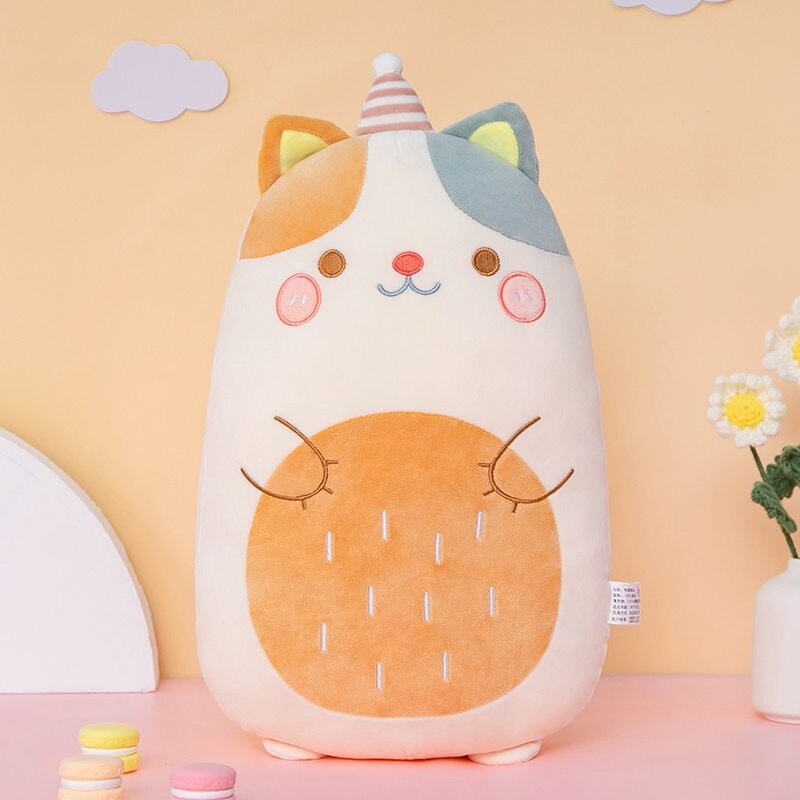 Cute Animal Stuffed Pancake Friends Plush Toys