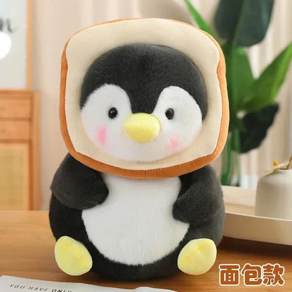 Cute Baby Penguin Soft Toys with Caps