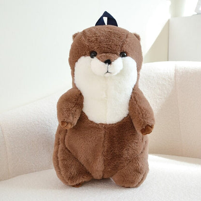 Cute Otter Teddy Backpack Buddy