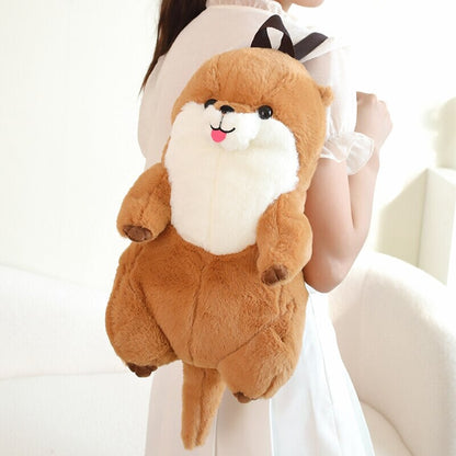 Cute Otter Teddy Backpack Buddy - Halri