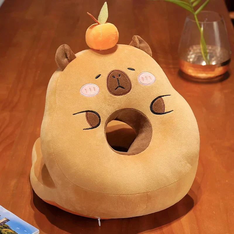 Soft Plush Capybara Neck Pillow Cushion - Halri
