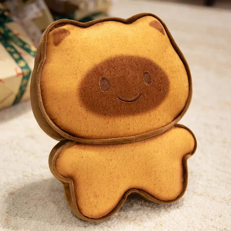 Cute Kitten Shaped Soft Cookie Plush Toys