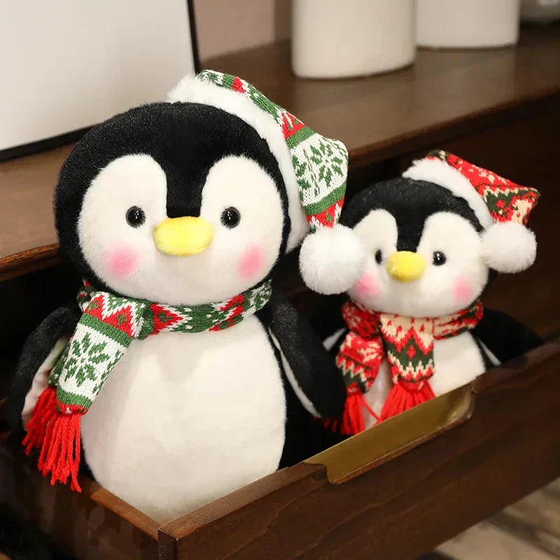 Cute Christmas Penguin Soft Toy - Halri