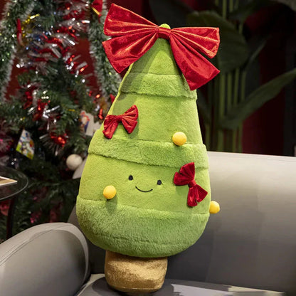 Cute Christmas Wreath Door Plush Toy