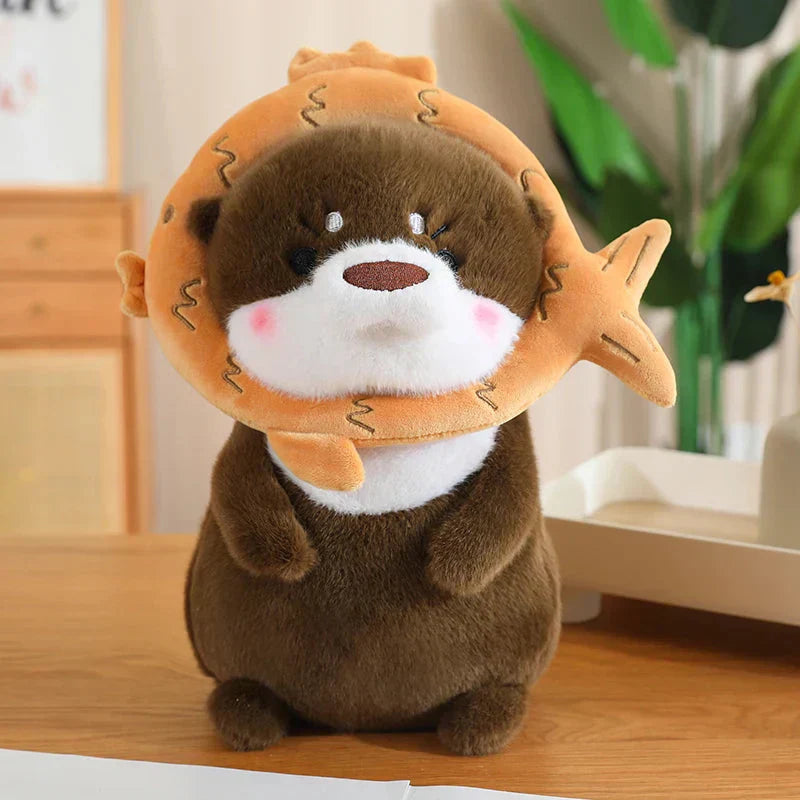 Cute Plush Otter Dress Up Toy