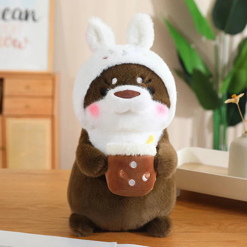 Cute Plush Otter Dress Up Toy