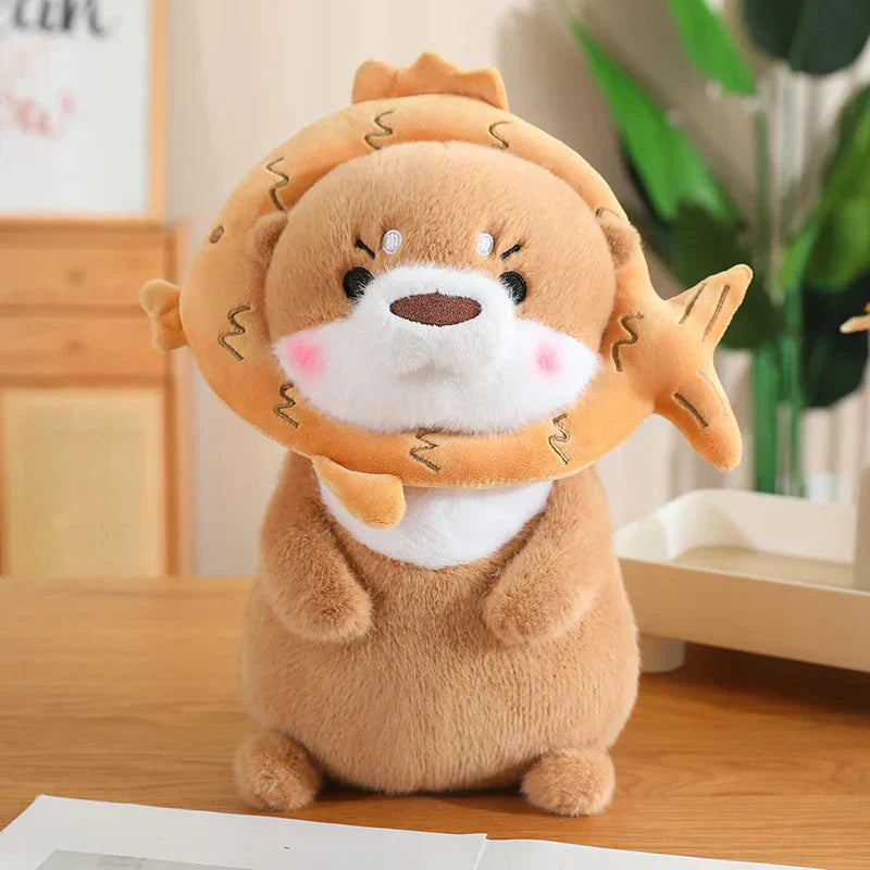 Cute Plush Otter Dress Up Toy