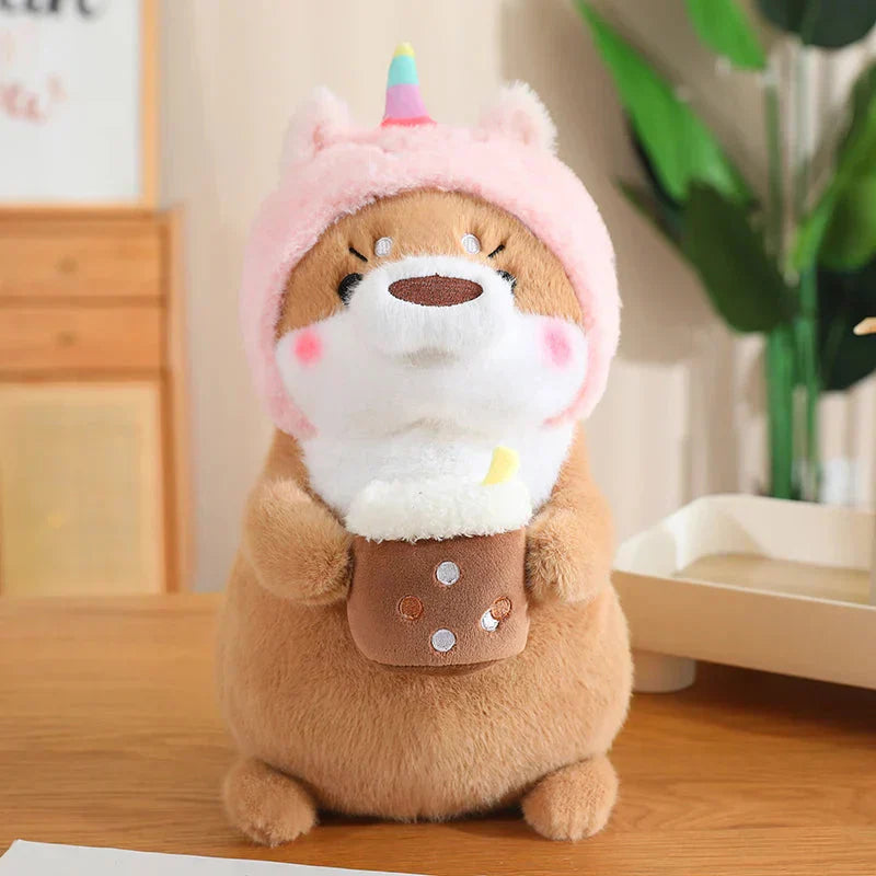 Cute Plush Otter Dress Up Toy