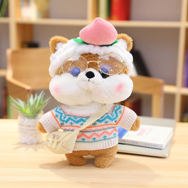 Cute Shiba Plush Toy Family Set