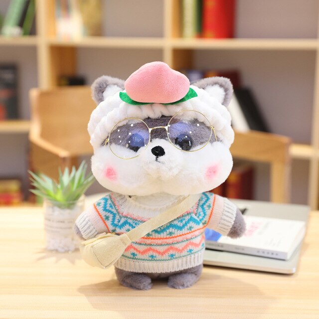 Cute Shiba Plush Toy Family Set
