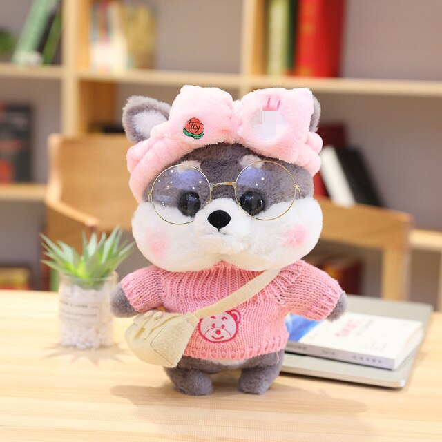 Cute Shiba Plush Toy Family Set
