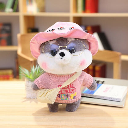 Cute Shiba Plush Toy Family Set