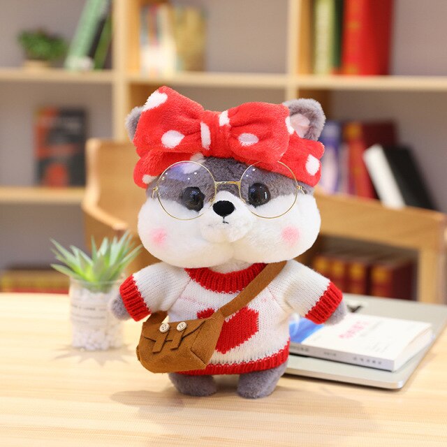 Cute Shiba Plush Toy Family Set