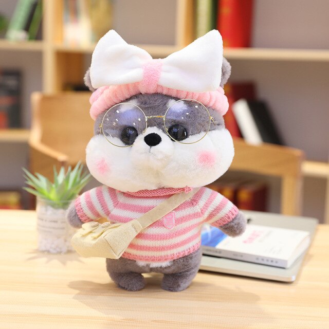 Cute Shiba Plush Toy Family Set