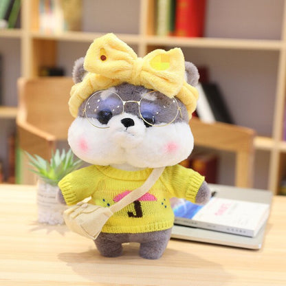 Cute Shiba Plush Toy Family Set