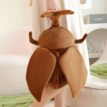 Cute Insect Soft Plush Backpack