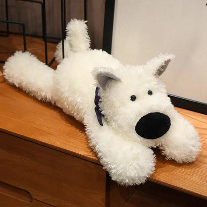 Cute White Westie Soft Toy Plush