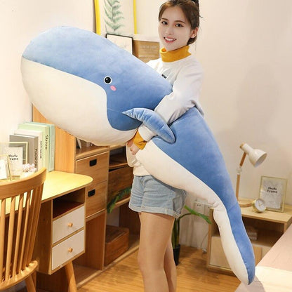 Big Cute Whale Soft Toy