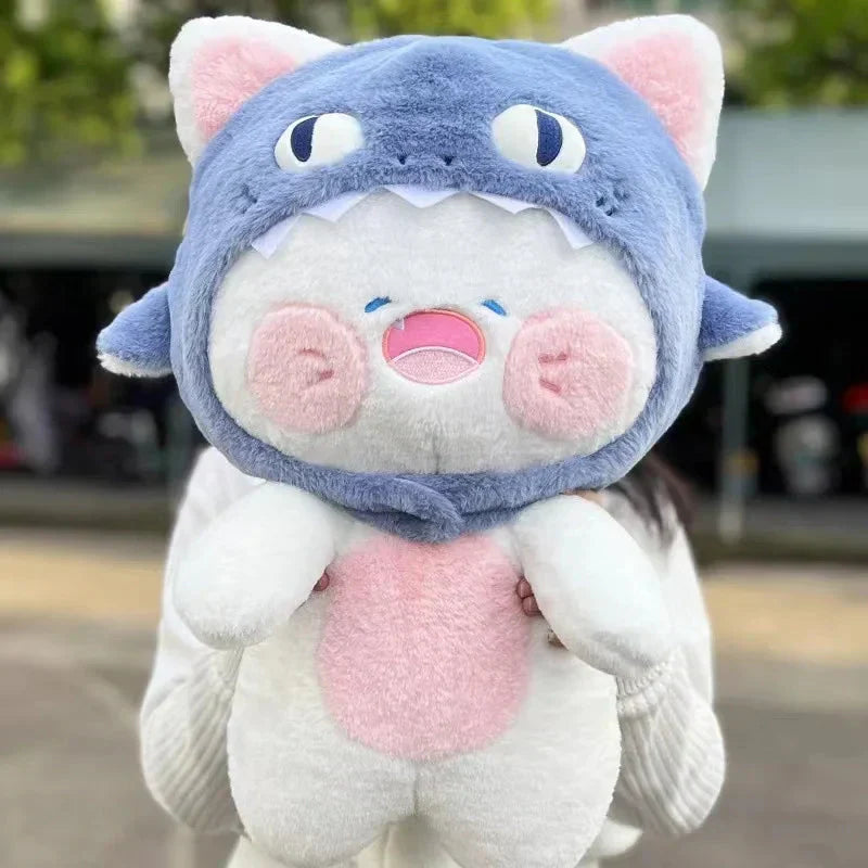 Adorable Cat Shark Beanie Soft Toy