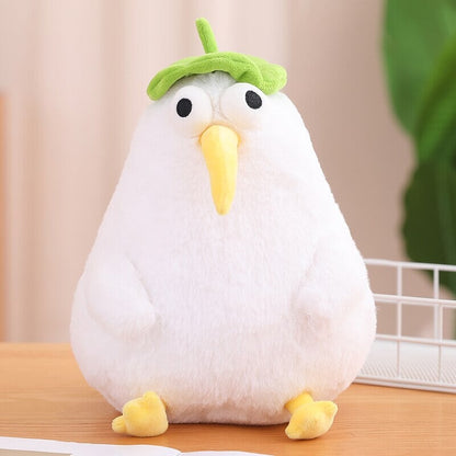 Cute White Kiwi Soft Toy