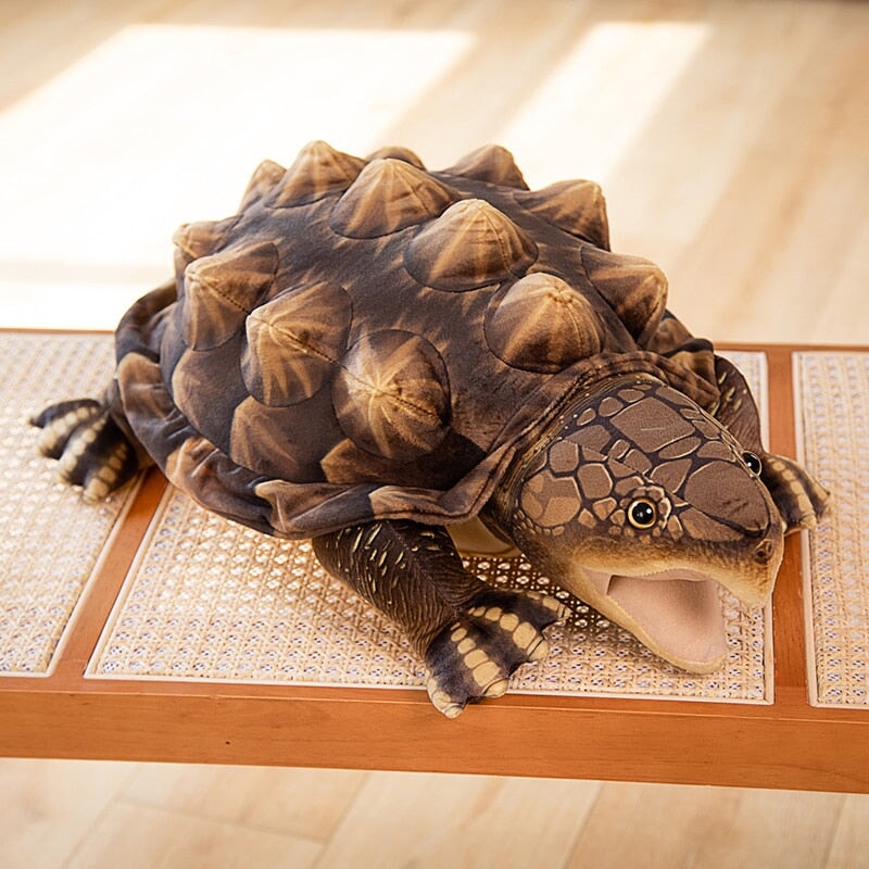 Big Realistic Turtle Cuddle Toy