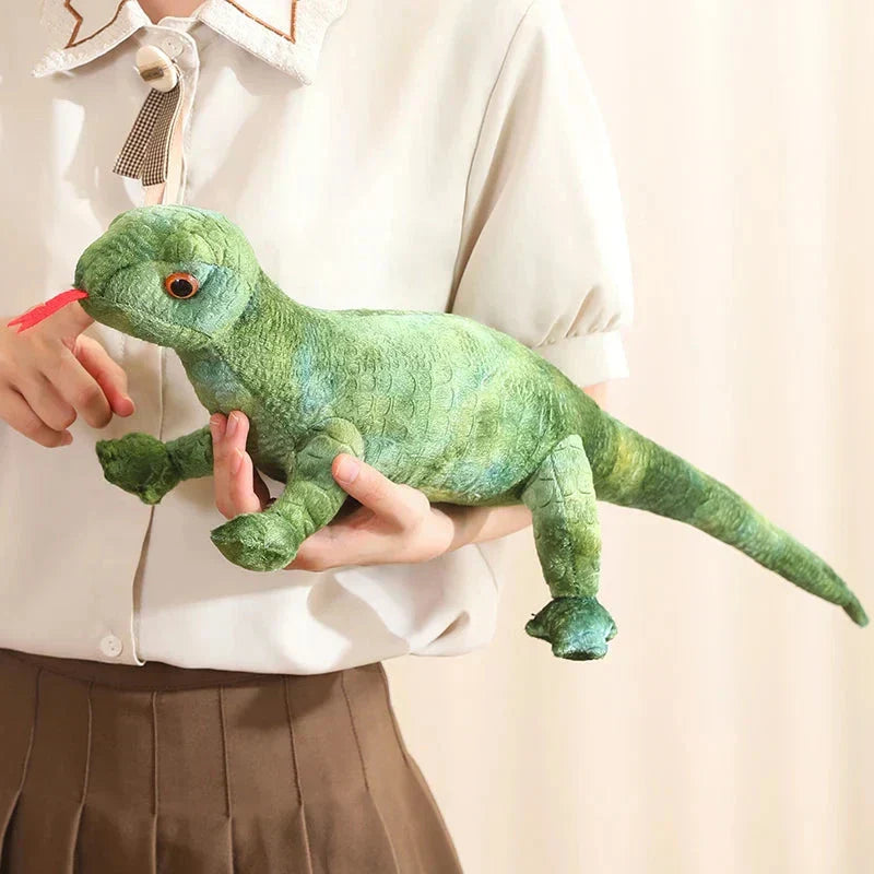 Realistic Colorful Reptile Stuffed Animal Toy