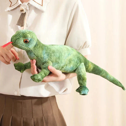 Realistic Colorful Reptile Stuffed Animal Toy
