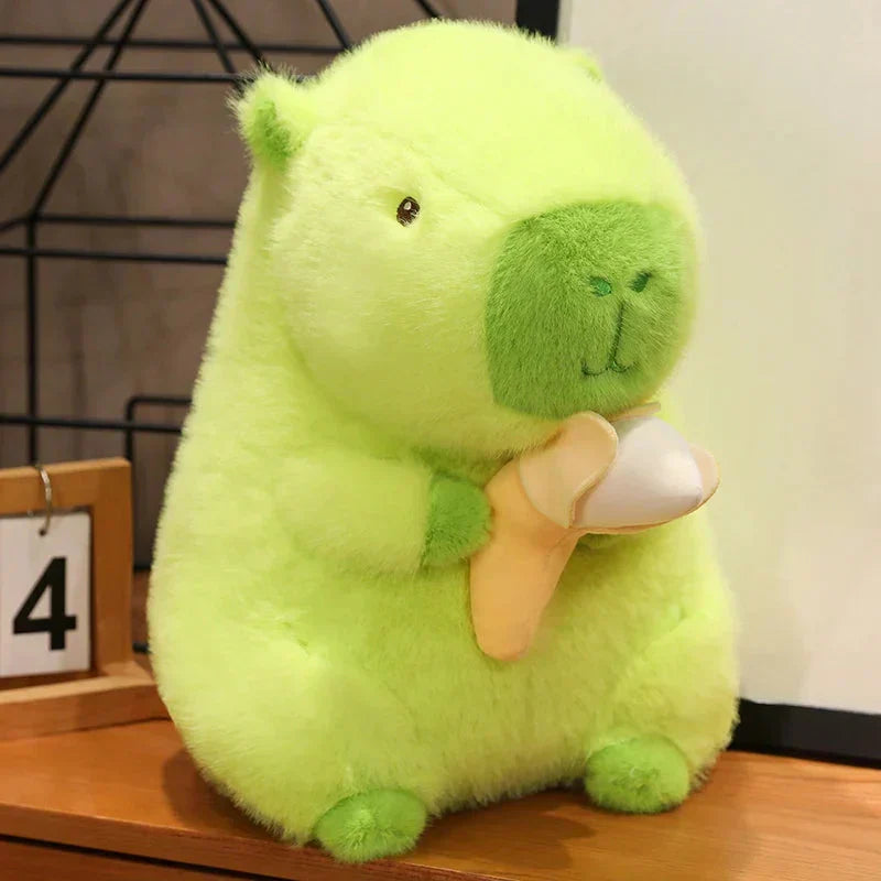 Fun Yellow Plush Monkey Toy