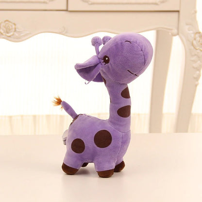 Colorful Giraffe Figurine Set