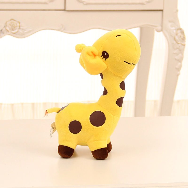 Colorful Giraffe Figurine Set