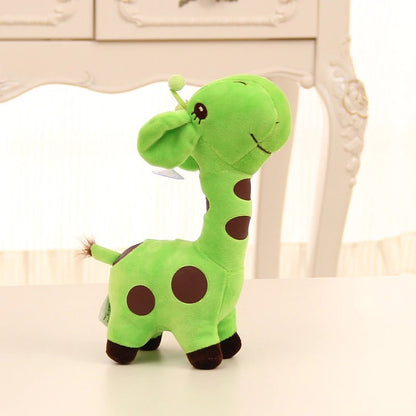 Colorful Giraffe Figurine Set