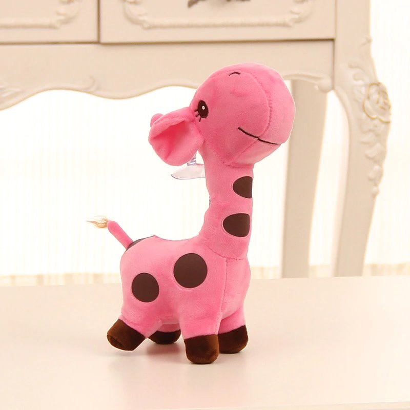 Colorful Giraffe Figurine Set