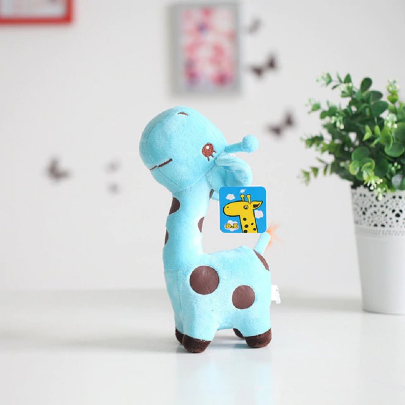 Colorful Giraffe Figurine Set
