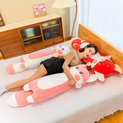 Snugly Soft Pink Fox Plush Toy Family Set - Halri