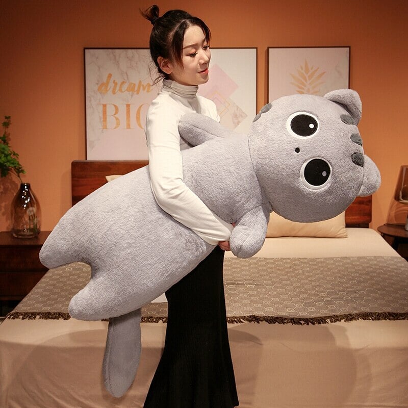 Big Soft Cuddly Cat Plush Toys - Halri