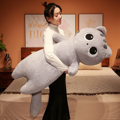 Big Soft Cuddly Cat Plush Toys - Halri