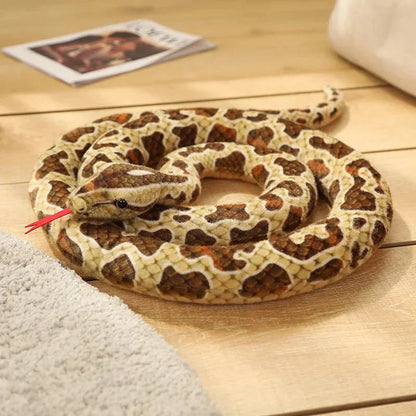 Colorful Snake Soft Stuffed Animal Toy