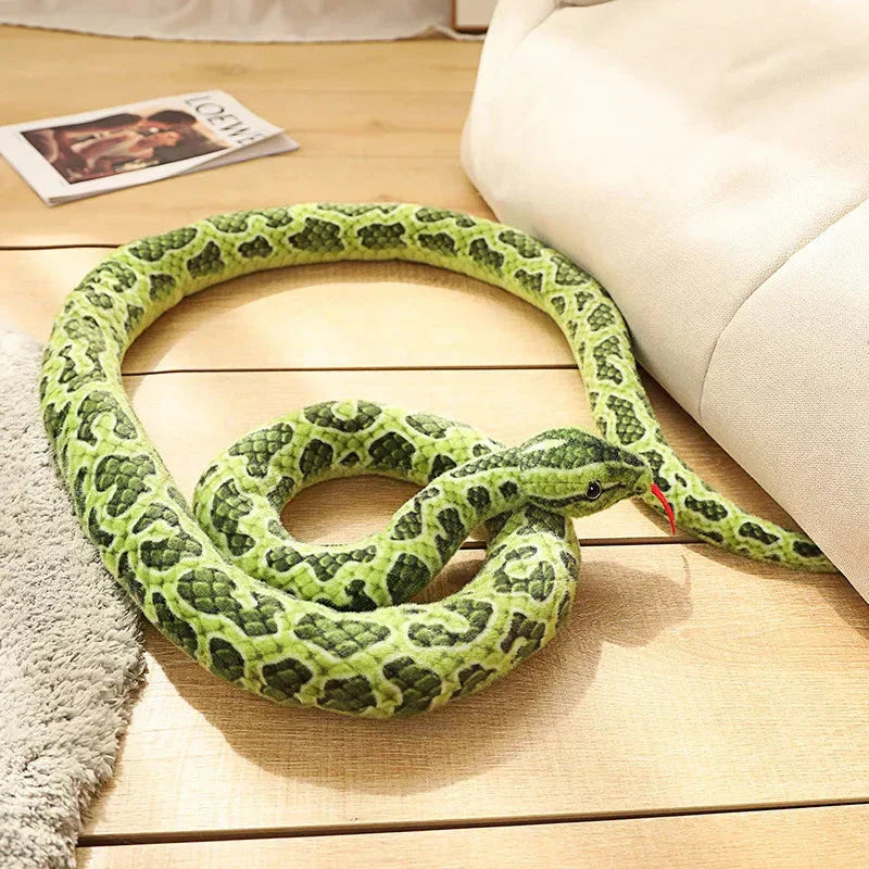 Colorful Snake Soft Stuffed Animal Toy