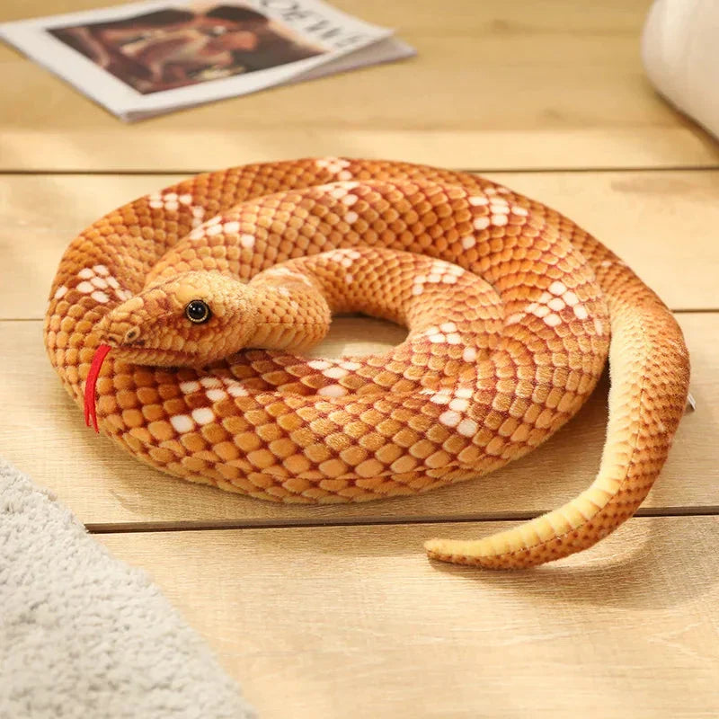 Colorful Snake Soft Stuffed Animal Toy